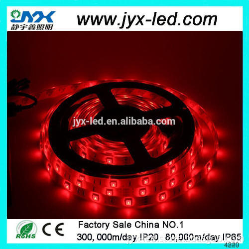 ShenZhen factory 5050 rgb led strip 30leds per meter 7.2w/m double side pcb 12v led strip holiday lighting led with CE ROHS